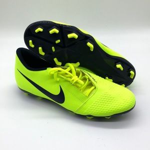 Nike Men's Phantom Venom Club FG Cleats Neon Black AO0577-717